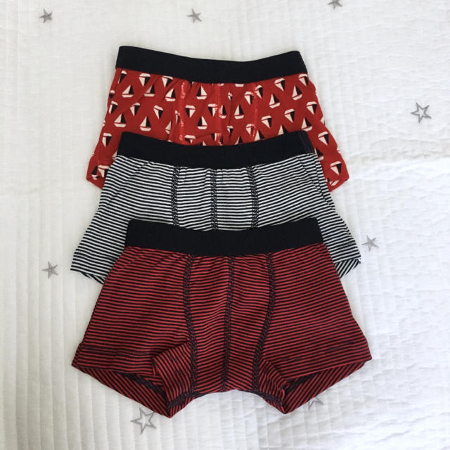 PETIT BATEAU(プチバトー)の新品未使用  プチバトー  トランクス  キッズ  4ans キッズ/ベビー/マタニティのキッズ服男の子用(90cm~)(下着)の商品写真