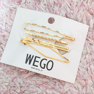 ウィゴー(WEGO)の【WEGO.lattice】ゴールドヘアピン(ヘアピン)