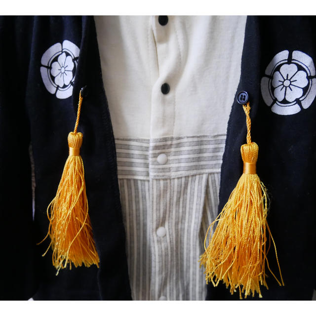 ベビー 袴 80 キッズ/ベビー/マタニティのベビー服(~85cm)(和服/着物)の商品写真