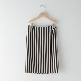 スティーブンアラン(steven alan)の【steven alan】COLOR STRIPE WRAP SKIRT(ひざ丈スカート)