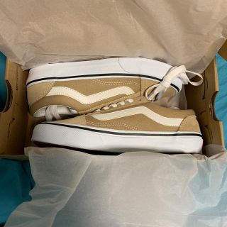 ヴァンズ(VANS)のvans オールドスクール ベージュ 22.5cm(スニーカー)