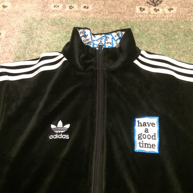 Adidas Have a good time jkt L コラボ ベロア | mawadgroup.com
