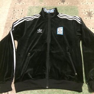 adidas - Adidas Have a good time jkt L コラボ ベロアの通販 by