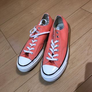 コンバース(CONVERSE)のコンバース CT70 チャックテイラー オレンジ US101/2(スニーカー)