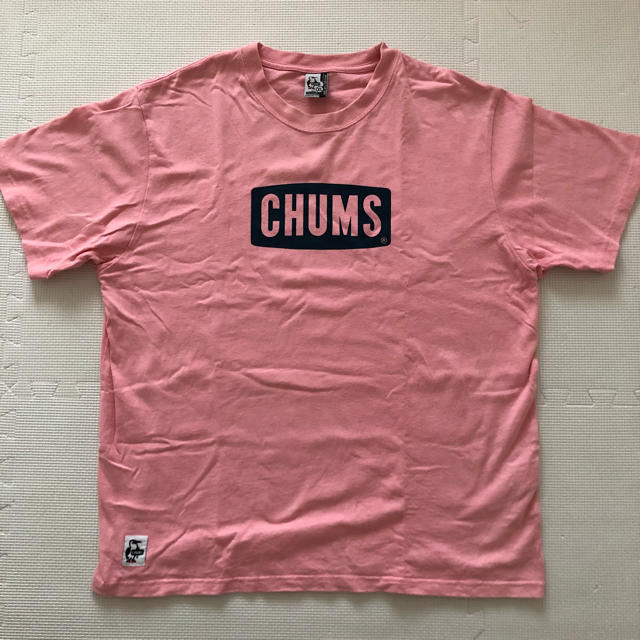 CHUMS(チャムス)のCHUMS Tシャツ ピンク XL 美品 レディースのトップス(Tシャツ(半袖/袖なし))の商品写真