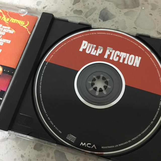 パルプフィクション  サウンドトラックCD エンタメ/ホビーのCD(映画音楽)の商品写真