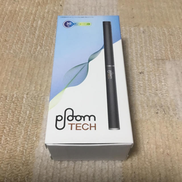 PloomTECH(プルームテック)の( 新品 ) Ploom TECH 純正スターターキット( ブラック ) メンズのファッション小物(タバコグッズ)の商品写真