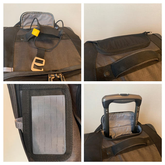 【中古品】EAGLE CREEK トランク 36 スーツケース 黒 メンズのバッグ(トラベルバッグ/スーツケース)の商品写真