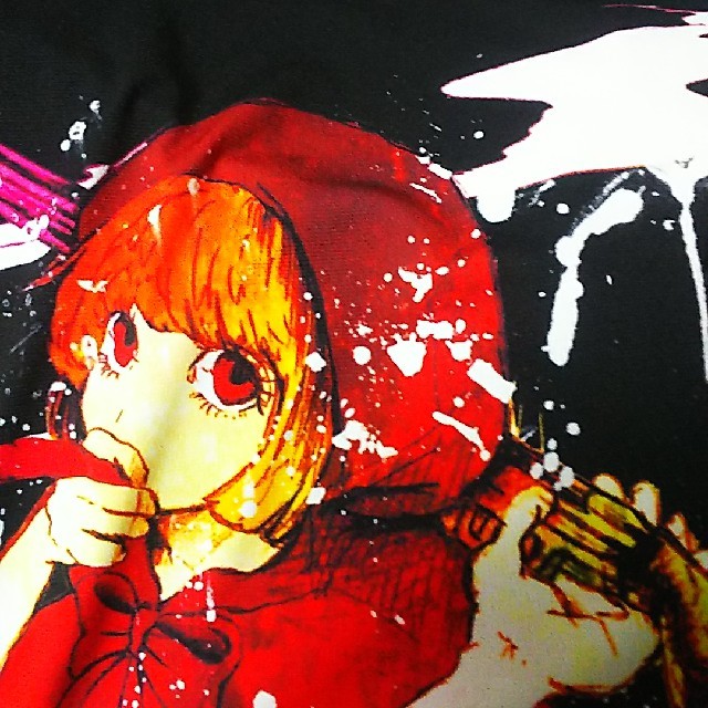 ankoROCK(アンコロック)のankoROCK 喫煙赤ずきんTシャツ メガビッグ メンズのトップス(Tシャツ/カットソー(半袖/袖なし))の商品写真