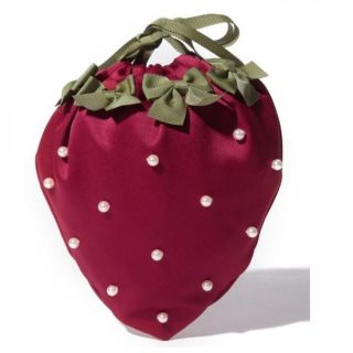 メゾンドフルール(Maison de FLEUR)の完売品🌸メゾンドフルール🌸いちご巾着🍓【レッド】2019(ポーチ)