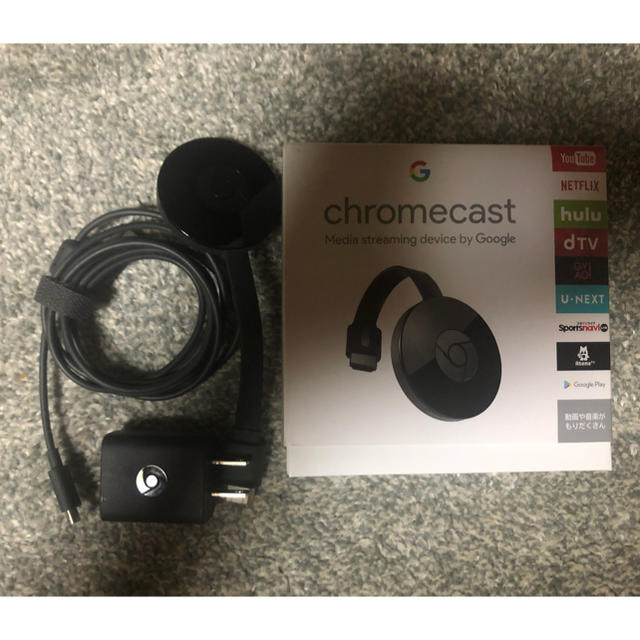 Chromecast スマホ/家電/カメラのテレビ/映像機器(映像用ケーブル)の商品写真