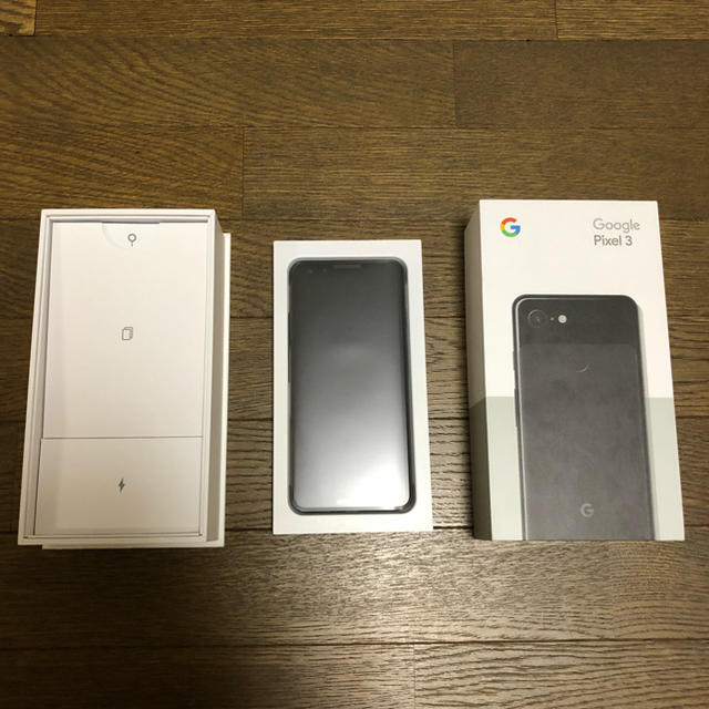 ANDROID(アンドロイド)のSoftBank版 Google Pixel 3 64GB ブラック スマホ/家電/カメラのスマートフォン/携帯電話(スマートフォン本体)の商品写真