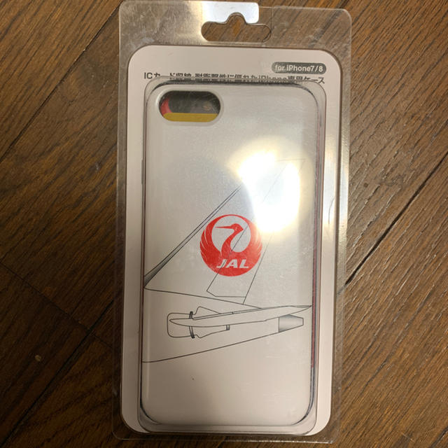 JAL(日本航空)(ジャル(ニホンコウクウ))の新品 JAL iphoneケース スマホ/家電/カメラのスマホアクセサリー(iPhoneケース)の商品写真