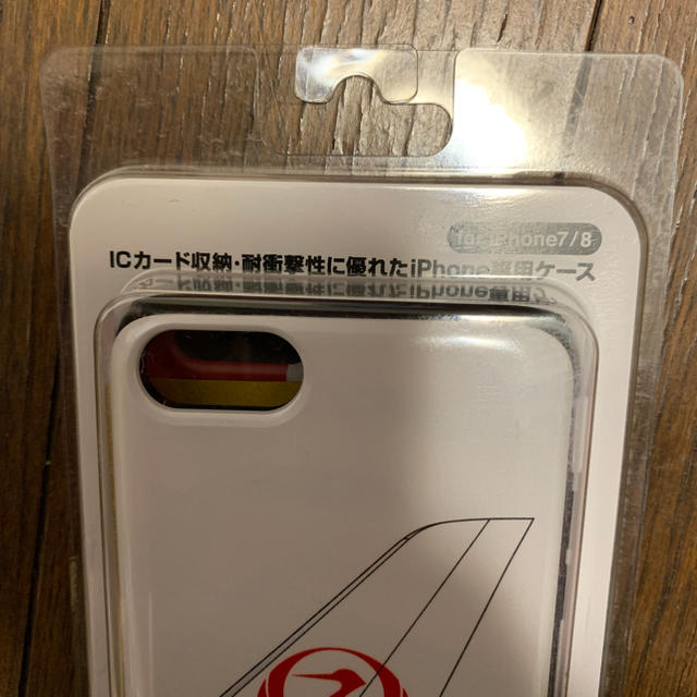 JAL(日本航空)(ジャル(ニホンコウクウ))の新品 JAL iphoneケース スマホ/家電/カメラのスマホアクセサリー(iPhoneケース)の商品写真