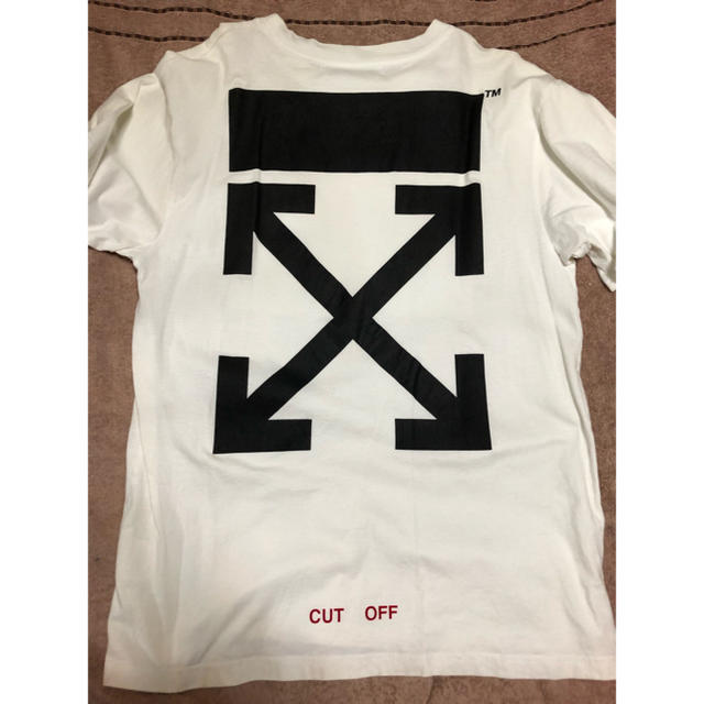 OFF-WHITE カラヴァッジォ アローＴシャツ S白