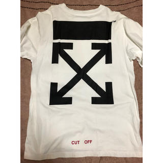 オフホワイト(OFF-WHITE)のOFF-WHITE カラヴァッジォ アローＴシャツ S白(Tシャツ/カットソー(半袖/袖なし))