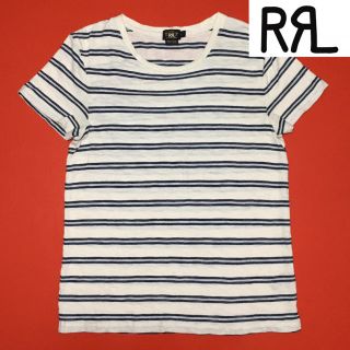 ダブルアールエル(RRL)のRRL Tシャツ ボーダー ダブルアールエル カットソー ラルフローレン(Tシャツ(半袖/袖なし))