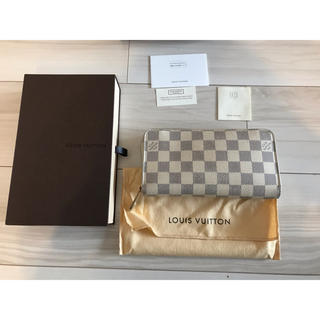 ルイヴィトン(LOUIS VUITTON)の値下げ！ルイヴィトン♡確実正規品♡ダミエ♡長財布♡ラウンドファスナー(財布)