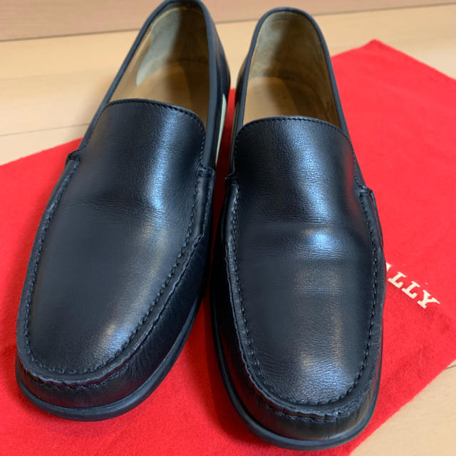 BALLY バリー　フラットパンプス　ローファー　23 ブラック　匿名配送