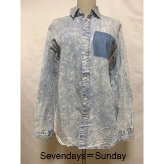 セブンデイズサンデイ(SEVENDAYS=SUNDAY)のSevendays＝Sunday シャツ C-2(シャツ/ブラウス(長袖/七分))