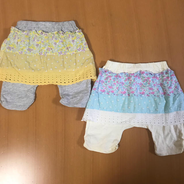 RAG MART(ラグマート)のラグマート スカッツ セット 90 キッズ/ベビー/マタニティのキッズ服女の子用(90cm~)(スカート)の商品写真