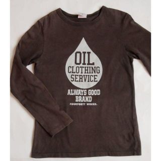 オイル(OIL)のOIL CLOTHING SERVICE(オイル)長袖Tシャツ/150(Tシャツ/カットソー)