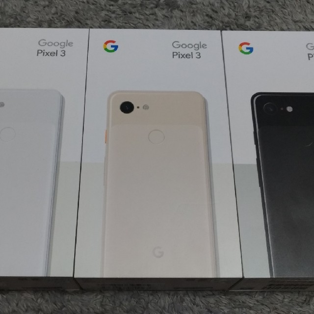 野花 卯月 SIMロック解除 pixel3 64GB ClearlyWhite - スマートフォン本体