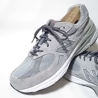 ニューバランス(New Balance)の
希少アメリカ製ビンテージ！ニューバランス990高級スニーカー灰銀！


(スニーカー)