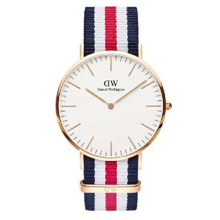 ダニエルウェリントン(Daniel Wellington)の本数限定超特価♪ ダニエルウェリントン カンタベリー/ローズ 40㎜(腕時計(アナログ))