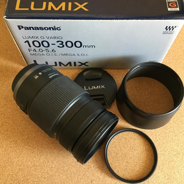 Lumix 100- 300mm フィルター付き