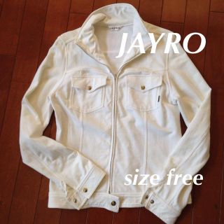 ジャイロ(JAYRO)のジャイロ スウェット ジャケット(ライダースジャケット)