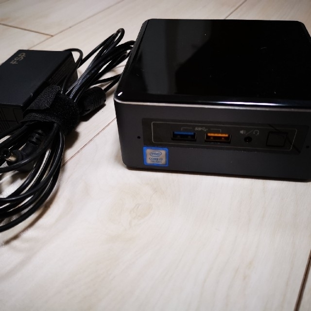 （ベアボーンキット）Intel NUC7i7BNH + ACアダプターデスクトップ型PC