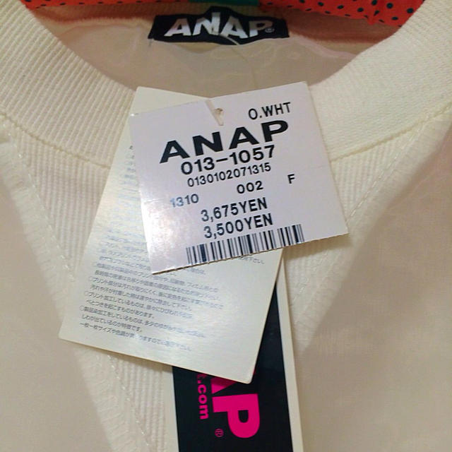 ANAP(アナップ)のシースルートップス レディースのトップス(シャツ/ブラウス(半袖/袖なし))の商品写真