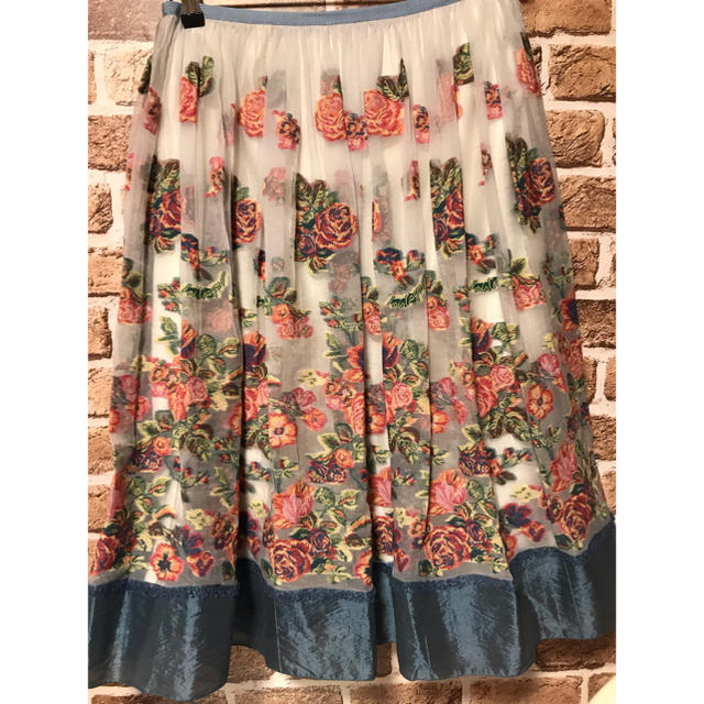 Lois CRAYON(ロイスクレヨン)のシフォンスカート レディースのスカート(ひざ丈スカート)の商品写真