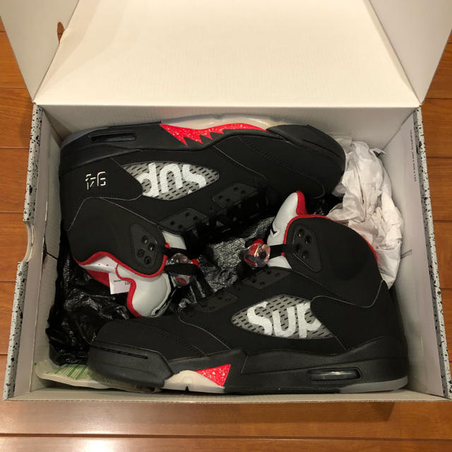 Supreme(シュプリーム)のSupreme NIKE AIR JORDAN 5 27cm US9 メンズの靴/シューズ(スニーカー)の商品写真