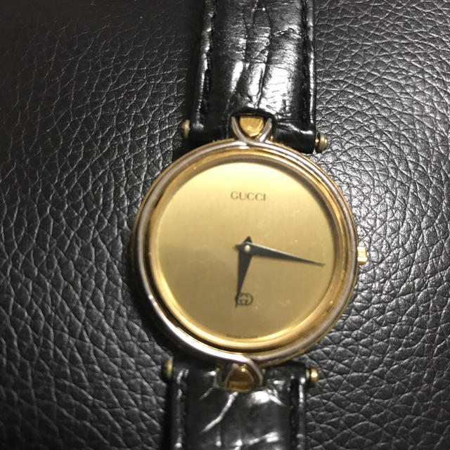 早い者勝ち❗️中古品 希少GUCCI グッチ 4500M 腕時計 ゴールド