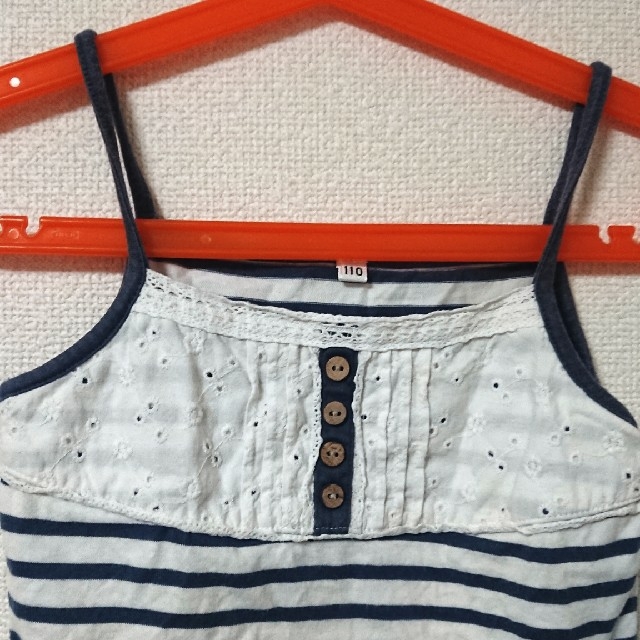 ベルメゾン(ベルメゾン)のベルメゾン☆キャミソール110 キッズ/ベビー/マタニティのキッズ服女の子用(90cm~)(Tシャツ/カットソー)の商品写真