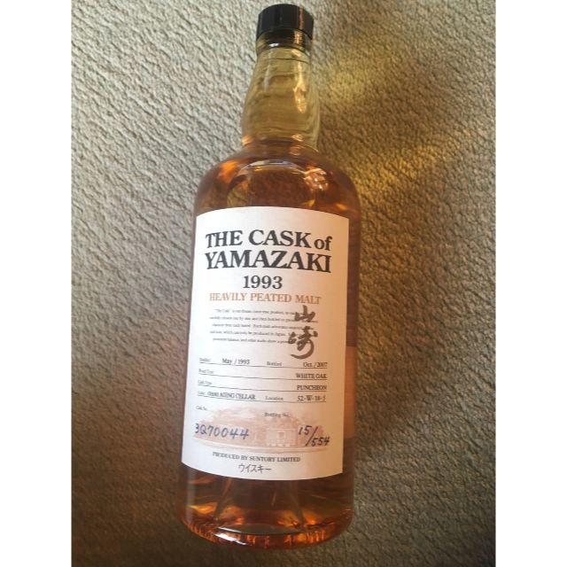 THE CASK OF YAMAZAKI 1993 ヘビリーピーテッドウイスキー