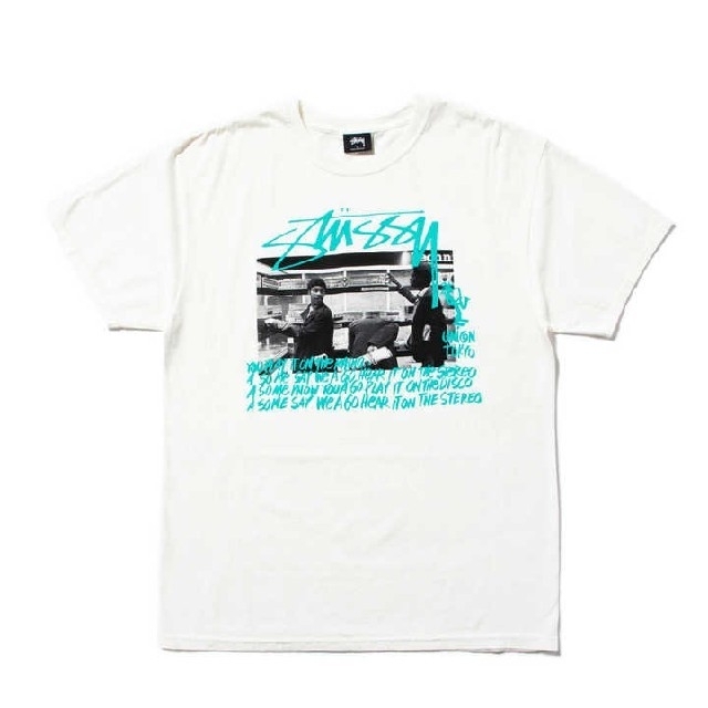 STUSSY UNION STEREO PIG DYED TEE ユニオン