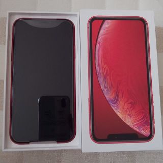 アップル(Apple)のiphoneXR SIMロック解除済(スマートフォン本体)