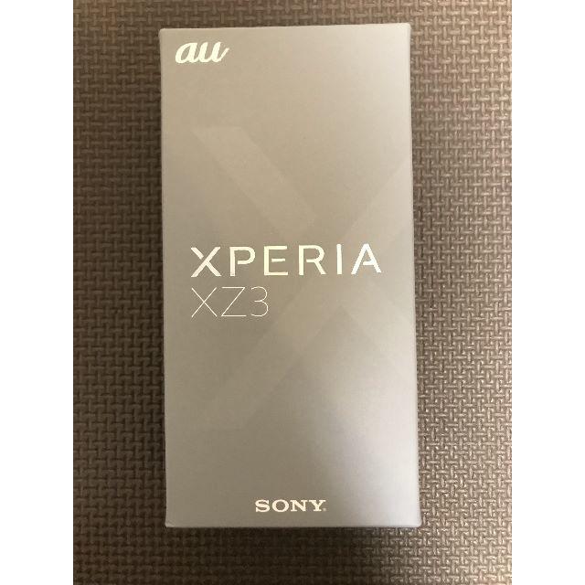スマホ/家電/カメラ新品未使用 Xperia XZ3 SOV39 SIMフリー保証！