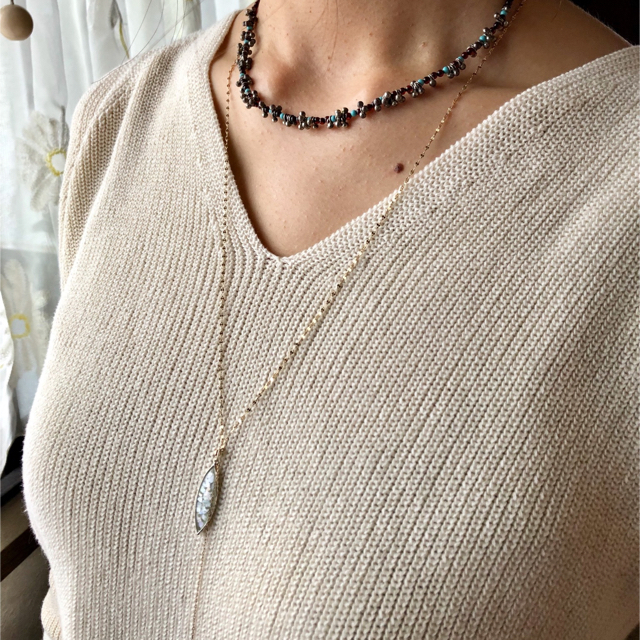 専用 アガット ロングネックレス Y字 | www.jarussi.com.br