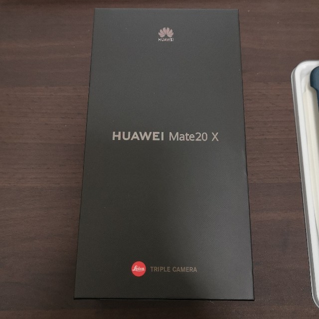 美品 HUAWEI Mate20X 6GB 128GB ブルー グローバル版