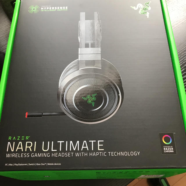 PC周辺機器Razer Nari Ultimate Wireless THX Spatial