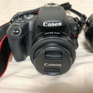 キヤノン(Canon)のcanon eos kiss x9 ダブルズームキット+24mm単焦点レンズ(デジタル一眼)