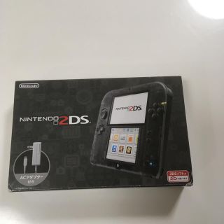 ニンテンドー2DS(ニンテンドー2DS)の任天堂2DS ブラック 新品・未使用品(携帯用ゲーム機本体)