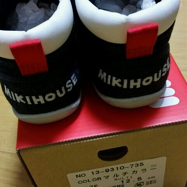 mikihouse(ミキハウス)のファーストシューズ  12.5cm キッズ/ベビー/マタニティのベビー靴/シューズ(~14cm)(スニーカー)の商品写真