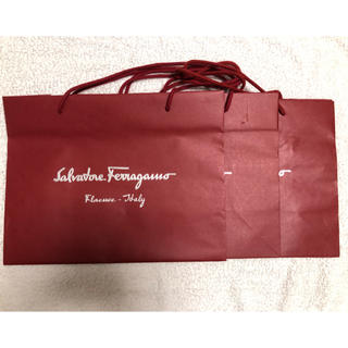 フェラガモ(Ferragamo)の新品 フェラガモ ショッパー 3枚セット(ショップ袋)