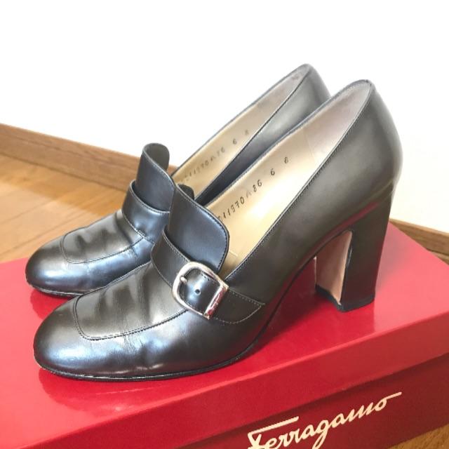 Salvatore Ferragamo(サルヴァトーレフェラガモ)のフェラガモ ローファーパンプス   レディースの靴/シューズ(ハイヒール/パンプス)の商品写真