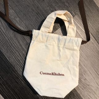 コスメキッチン(Cosme Kitchen)のcosmekitchen 巾着トート(小)(ショップ袋)